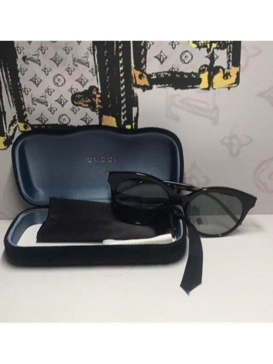 New Authentic Gucci Black Sunglasses GG0653SZ 001 main image 10